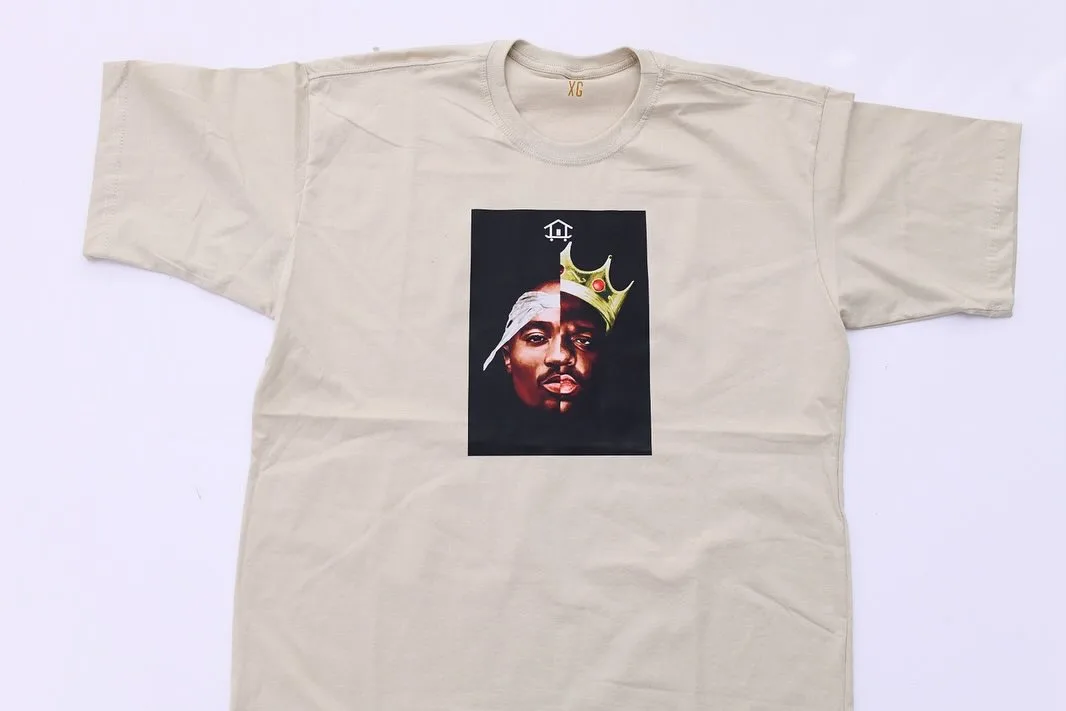 Camiseta Notorious bege