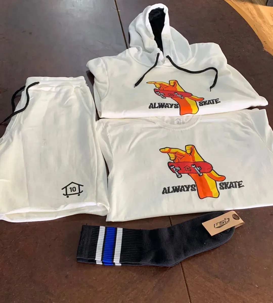 Kit Always Skate branco